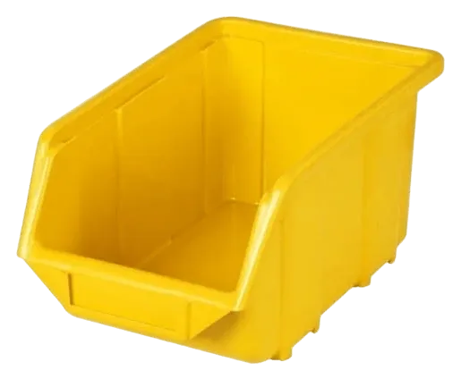 Żółty pojemnik magazynowy Ecobox