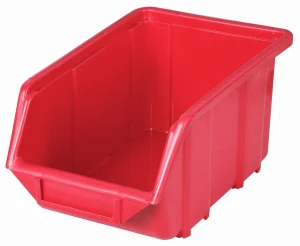 POJEMNIK MAGAZYNOWY ECOBOX ŚREDNI CZERWONY-PATROL